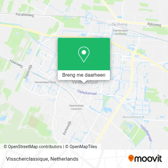 Visscherclassique kaart