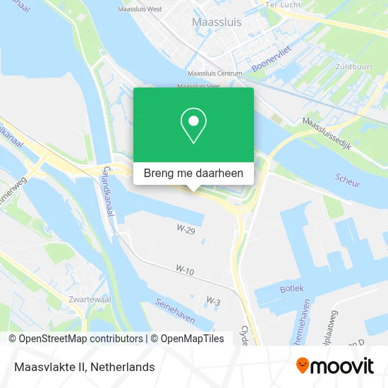 Maasvlakte II kaart