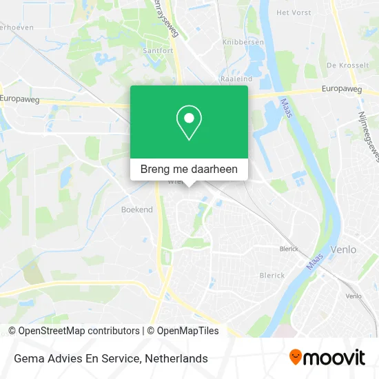 Gema Advies En Service kaart