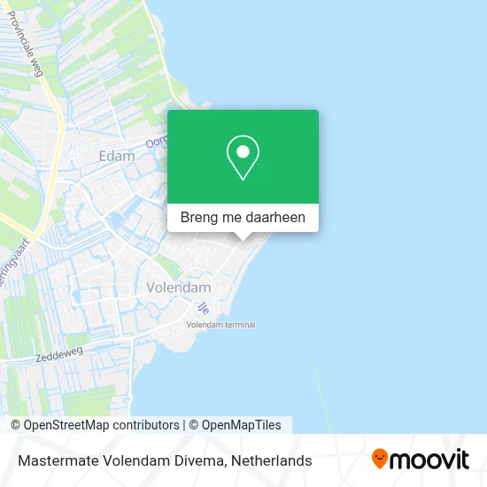 Mastermate Volendam Divema kaart