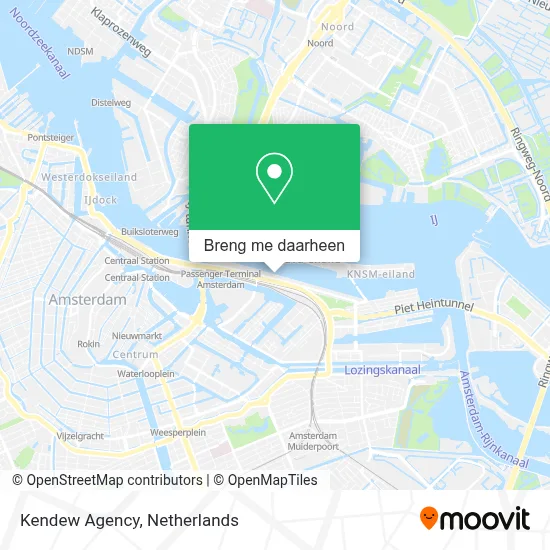 Kendew Agency kaart