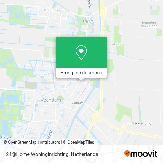 24@Home Woninginrichting kaart