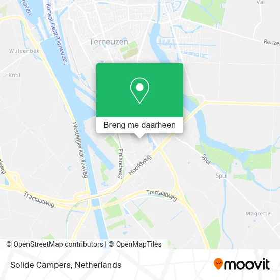 Solide Campers kaart