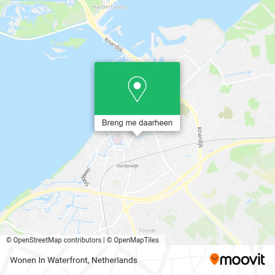 Wonen In Waterfront kaart