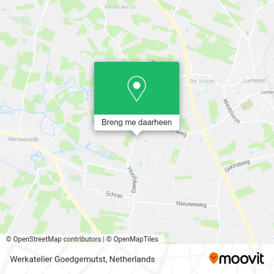 Werkatelier Goedgemutst kaart