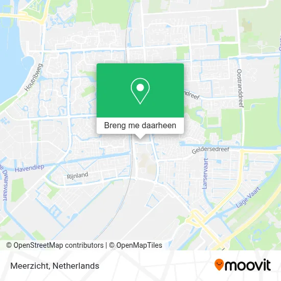 Meerzicht kaart