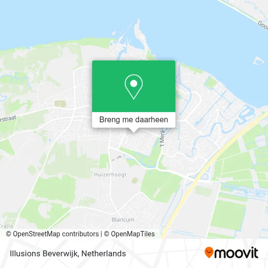 Illusions Beverwijk kaart