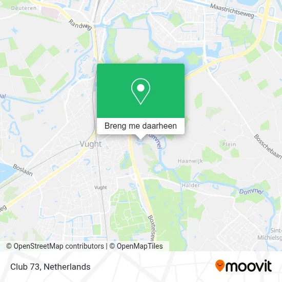 Club 73 kaart