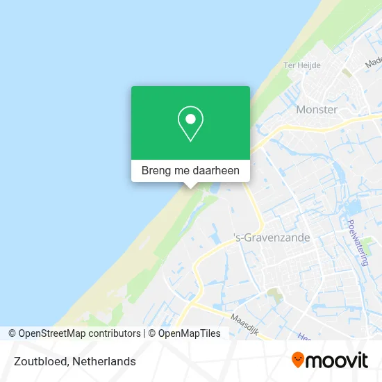 Zoutbloed kaart