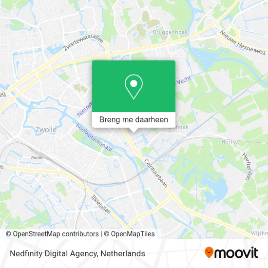 Nedfinity Digital Agency kaart