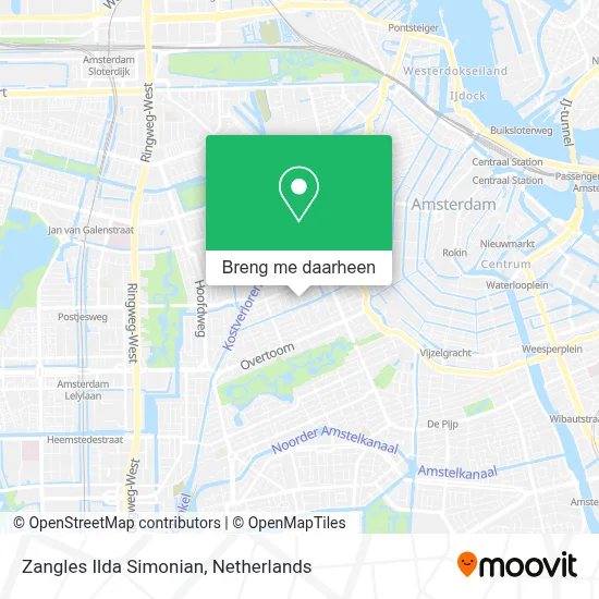 Zangles Ilda Simonian kaart