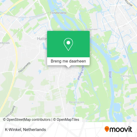 K-Winkel kaart