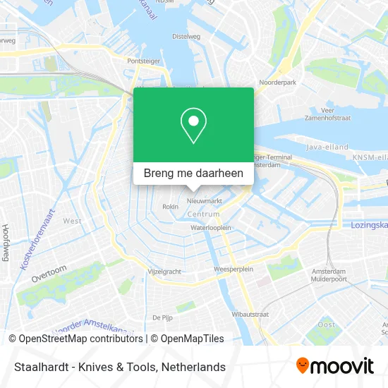 Staalhardt - Knives & Tools kaart