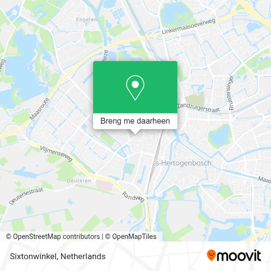 Sixtonwinkel kaart