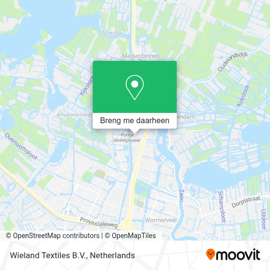 Wieland Textiles B.V. kaart