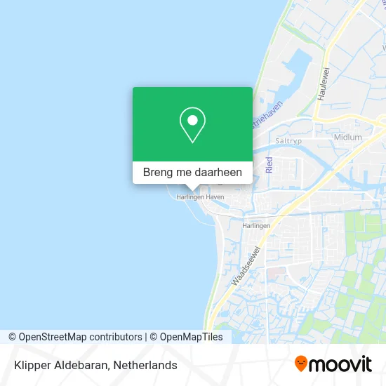 Klipper Aldebaran kaart