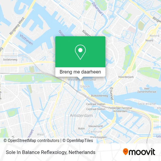 Sole In Balance Reflexology kaart