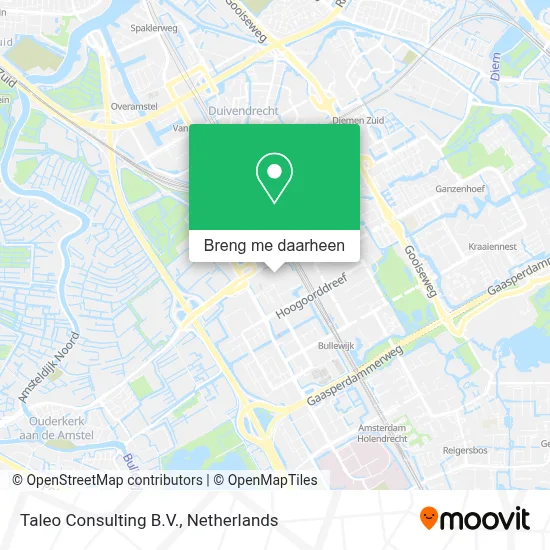 Taleo Consulting B.V. kaart
