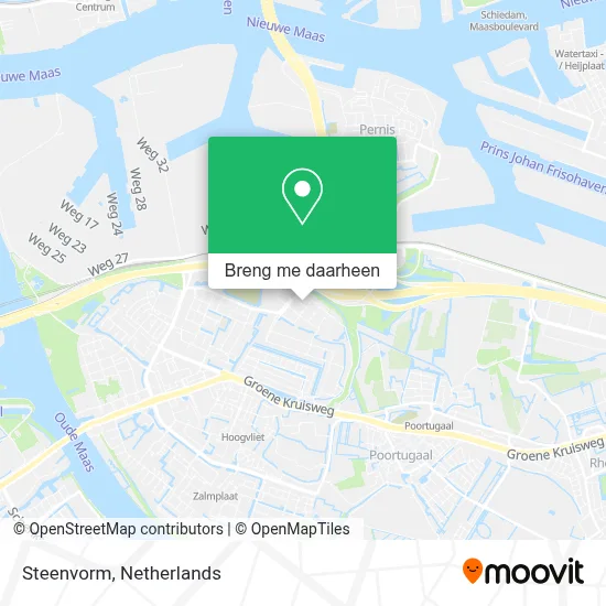 Steenvorm kaart