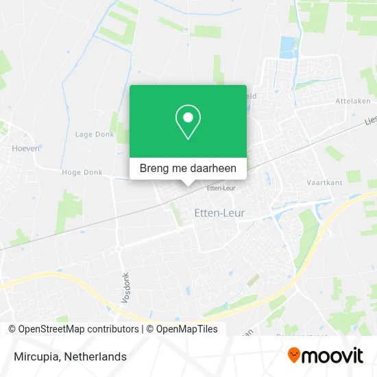 Mircupia kaart