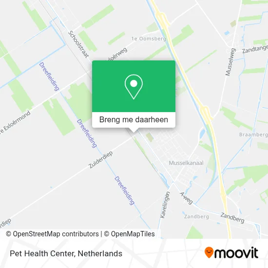 Pet Health Center kaart