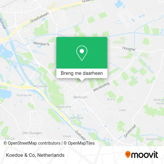 Koedoe & Co kaart