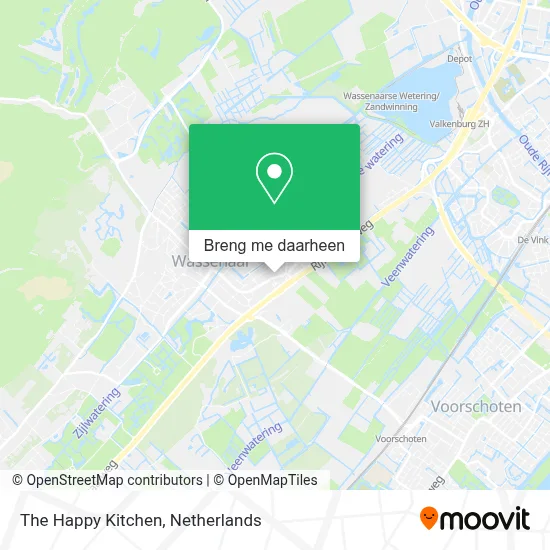 The Happy Kitchen kaart