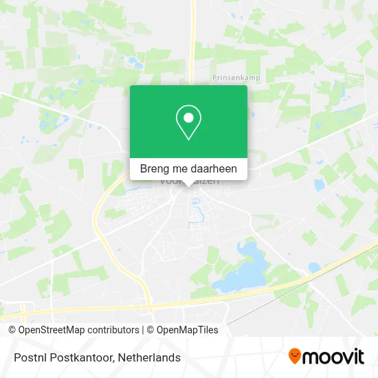 Postnl Postkantoor kaart