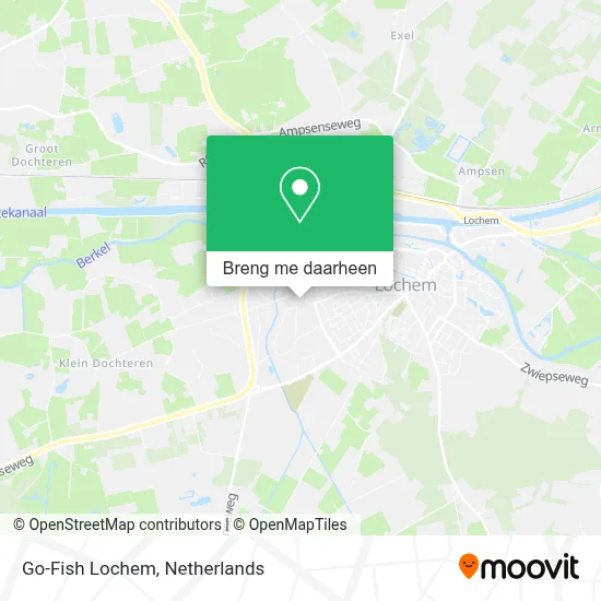 Go-Fish Lochem kaart