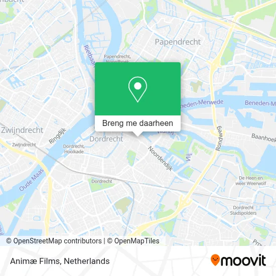Animæ Films kaart