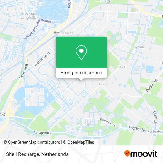 Shell Recharge kaart
