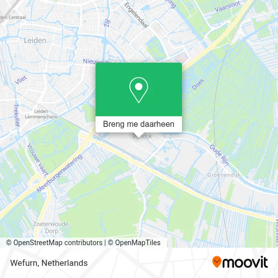 Wefurn kaart
