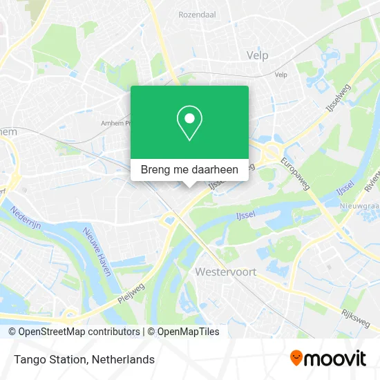 Tango Station kaart