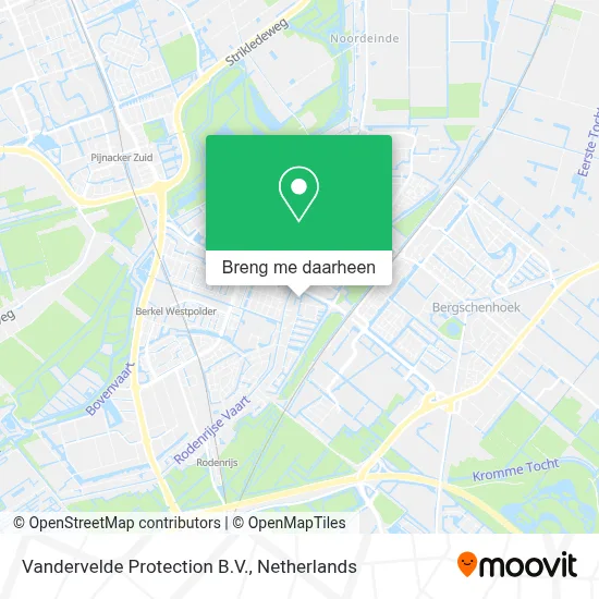 Vandervelde Protection B.V. kaart