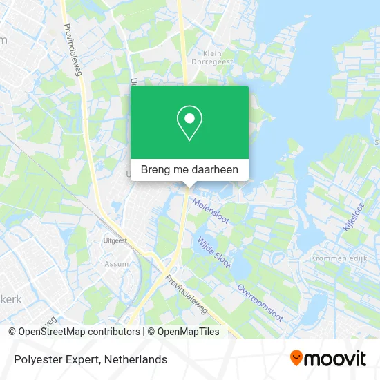 Polyester Expert kaart