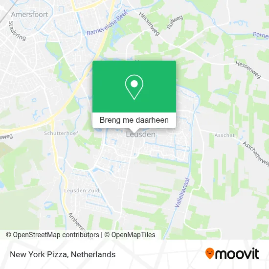 New York Pizza kaart