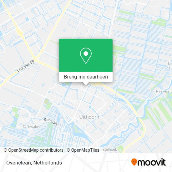 Ovenclean kaart