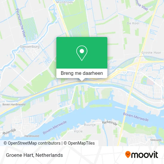 Groene Hart kaart