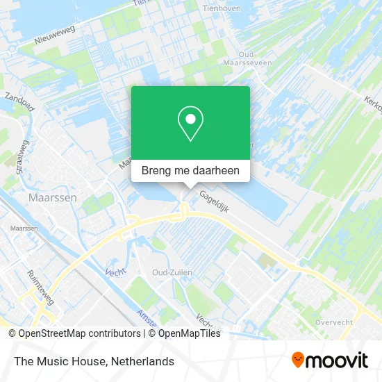 The Music House kaart