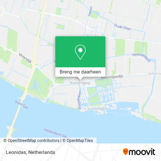Leonidas kaart