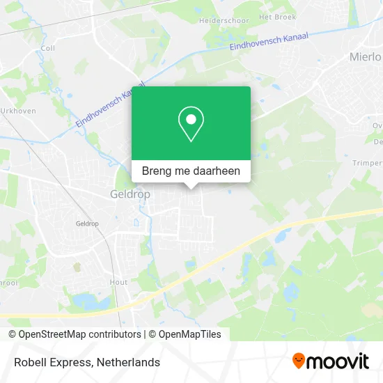 Robell Express kaart