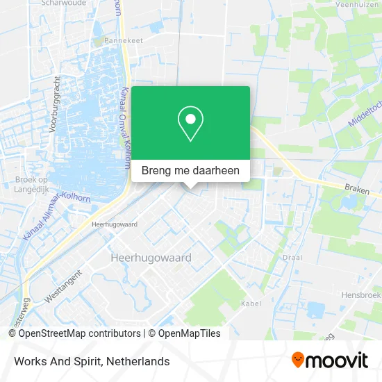 Works And Spirit kaart