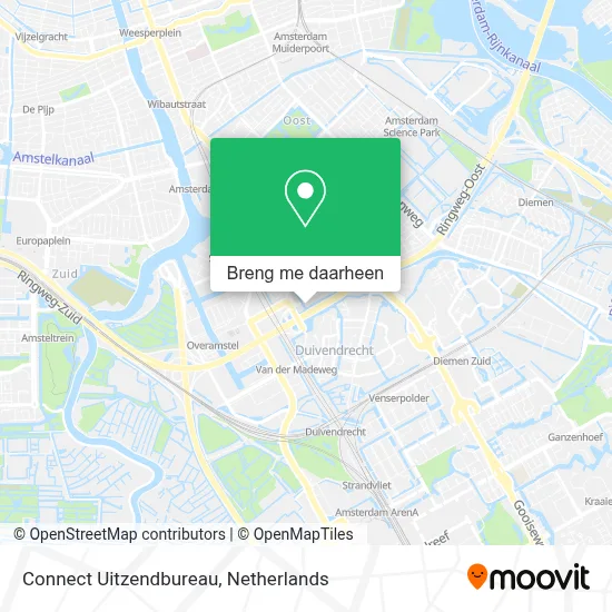 Connect Uitzendbureau kaart