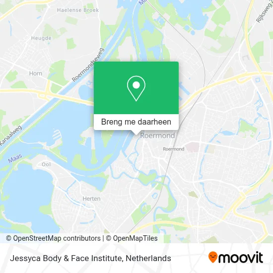 Jessyca Body & Face Institute kaart