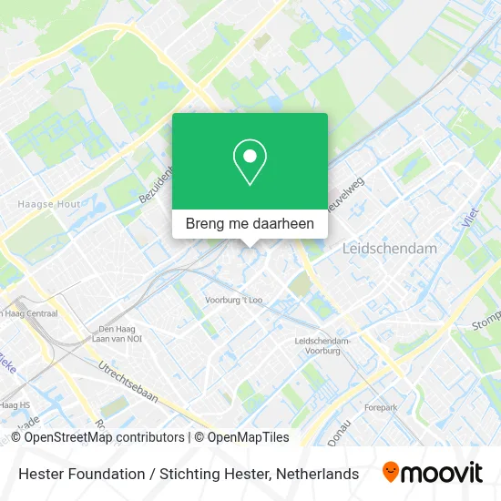 Hester Foundation / Stichting Hester kaart