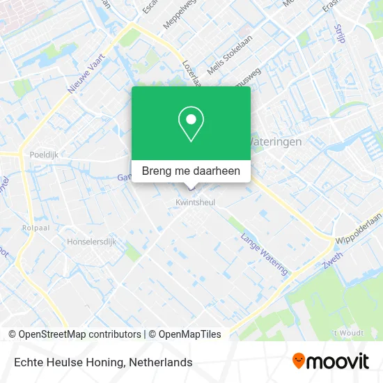 Echte Heulse Honing kaart