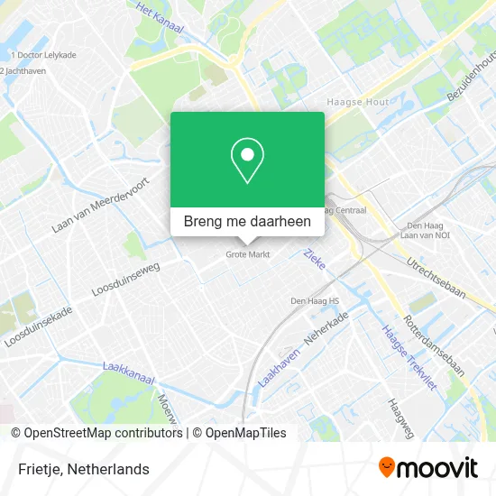 Frietje kaart