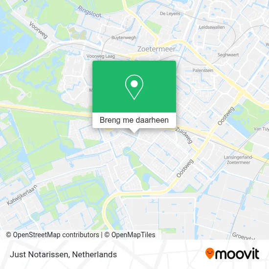 Just Notarissen kaart