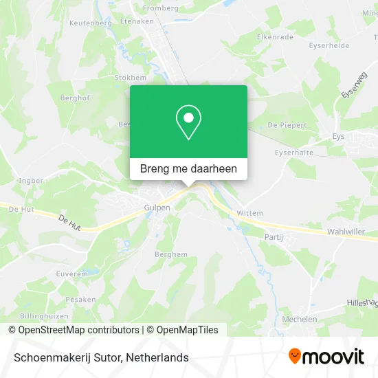 Schoenmakerij Sutor kaart