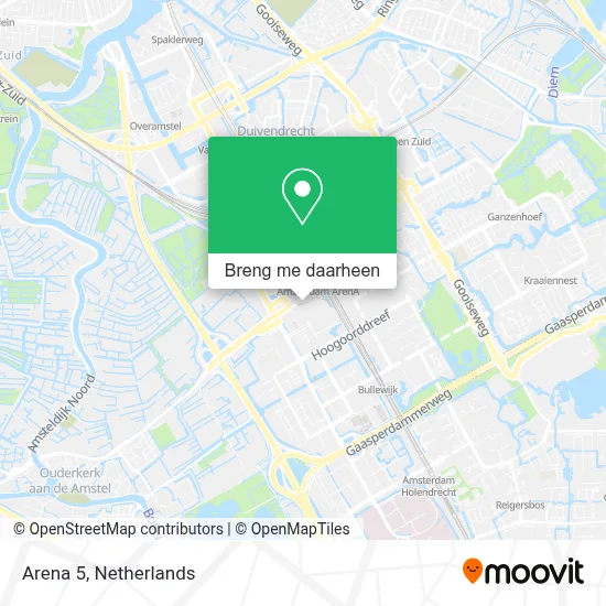 Arena 5 kaart